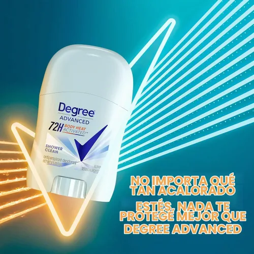 Vista 5 de Degree Protección clínica 5 en 1, paquete de 3 desodorantes antitranspirantes Prescription Strength 96H, sólido suave + desodorante