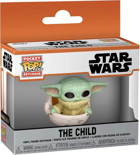 Vista 2 de Funko 53044 Llavero POP: The Mandalorian - The Child
