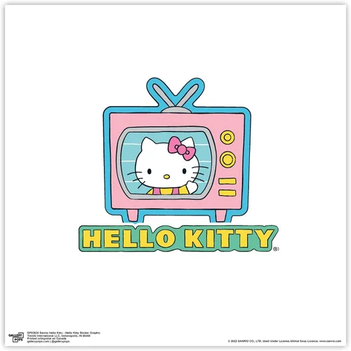 Vista 9 de Trends International Gallery Pops Sanrio Hello Kitty - Póster gráfico de pared con diseño de Hello Kitty, 12.00 x 12.00 pulgadas, versión de marco