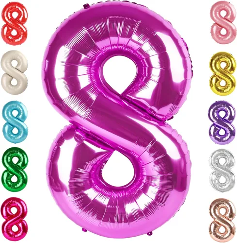 Vista 67 de Globos del números 0 de 40 pulgadas para formar los números 10, 20, 30, 40, 50, 60, 70, 80, 90, 100, para decoración de cumpleaños, bodas, eventos