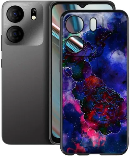 Vista 30 de Funda para BLU View 5 B160V (6.56 "), Carcasa protectora de silicona de grado militar para BLU View 5 B160V - Globo