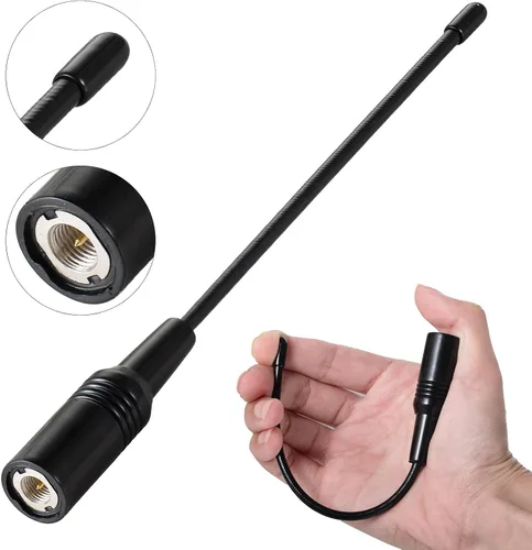 Vista 4 de Soft Whip - Antena de repuesto para cámara de rastreo celular compatible con Covert Spartan Spypoint Stealth Cam Tactacam Reveal Moultrie SEHMUA