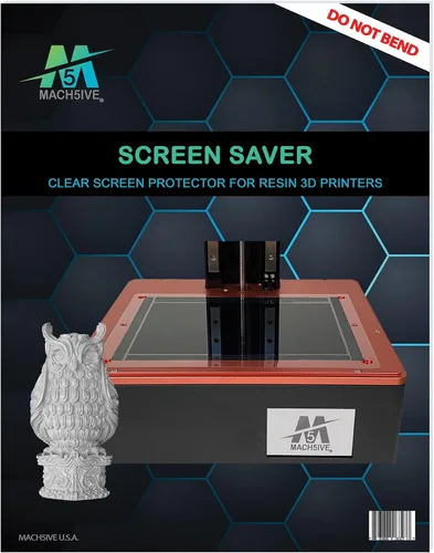 Vista 23 de ZeroBubble Saturn 2 - Protectores de pantalla para impresoras 3D de resina (paquete de 3)