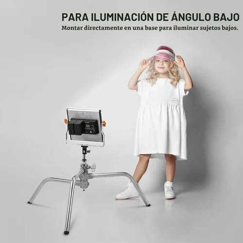 Vista 7 de NEEWER Adaptador de pasador junior a bebé, 1-1/8"/28mm macho junior a 5/8"/16mm adaptador de soporte de perno para soporte C, soporte de luz