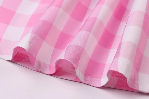 Vista 7 de Disfraz rosa para niñas, disfraz de película de cosplay, vestido de fiesta de Halloween
