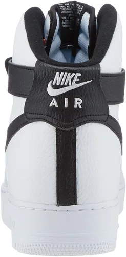 Vista 3 de Nike Air Force 1 '07 - Tenis de baloncesto para hombre, NegroBlanco