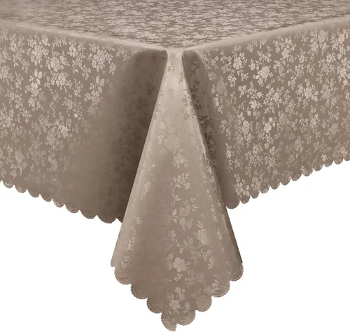 Vista 20 de Smiry Mantel cuadrado, mantel de vinilo resistente al agua, lavable, para cocina y comedor (azul bebé, 54 x 54 pulgadas)