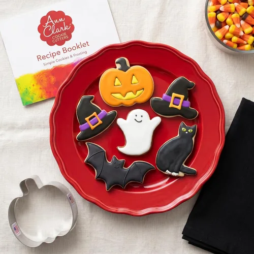 Vista 3 de Juego de 5 cortadores de galletas de Halloween de Ann Clark
