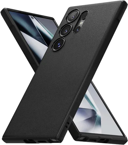Vista 2 de Ringke Onyx - Funda compatible con Galaxy S24 Ultra [negra] + doble película fácil compatible con Galaxy S24 Ultra (paquete de 2)