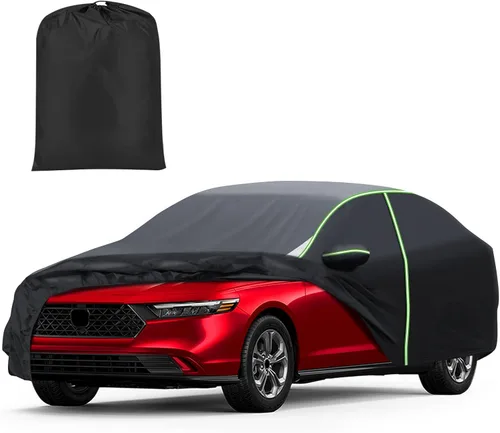 Vista 19 de Mixsuper Liner Funda para coche para BMW X3 2003-2026, 7 capas, funda impermeable para coche, accesorios para X3 con puerta con cremallera, tiras