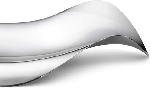 Vista 3 de Georg Jensen Bandeja para servir de acero inoxidable Cobra