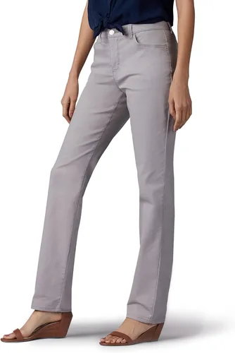 Vista 2 de Lee - Jeans Monroe con efecto moldeador al instante, de corte clásico relajado y de pierna recta para mujer
