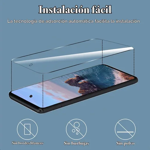 Vista 7 de Paquete de 3+3 protectores de pantalla para Samsung Galaxy A51 + protector