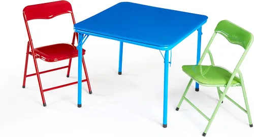 Vista 10 de Heritage Kids Juego de muebles para niños pequeños Juego de sillas de actividades para niños, muebles de sala de juegos, aprendizaje preescolar