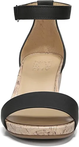 Vista 3 de Naturalizer Sandalias Areda para mujer, Negro