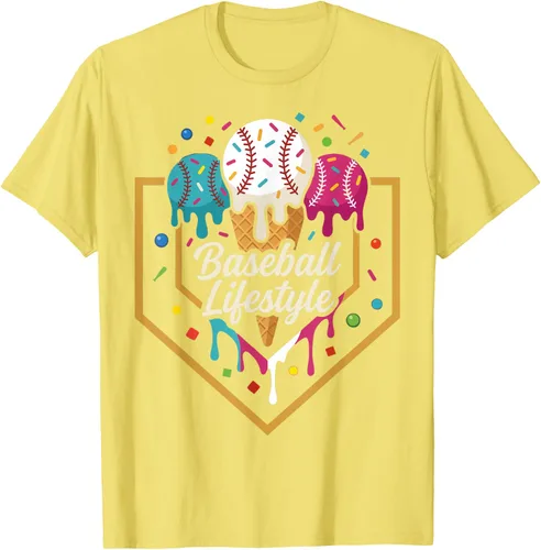 Vista 80 de Baseball Life Style Camiseta
