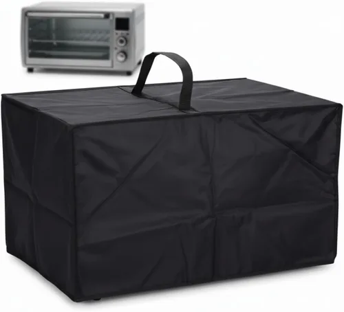 Vista 5 de I-MART Funda para horno tostador, funda para microondas, impermeable, resistente al calor, protector contra el polvo para electrodomésticos