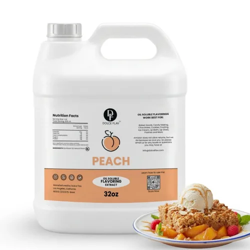 Vista 20 de Dolce Flav Extracto Natural de Anís – 1 Galón Soluble en Aceite Kosher, Sin Azúcar, Aromatizante Concentrado de Anís de Regaliz para Hornear