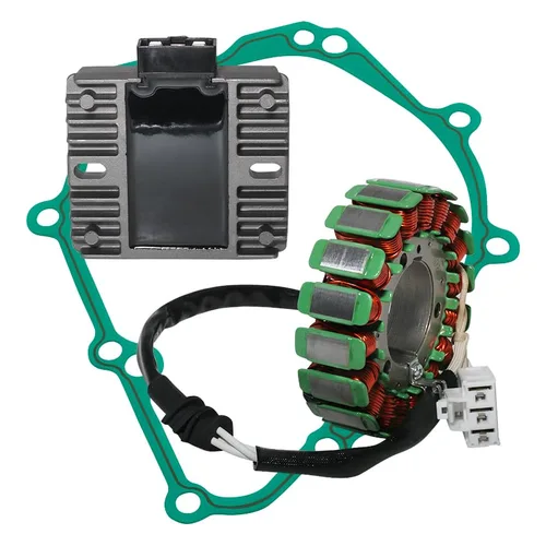 Vista 7 de Junta de estator rectificador de bobina de estator para Yamaha FZ6 FZ6R, XJ6 XJ6F Diversion F, XJ6 XJ6FA Diversion F, XJ6 XJ6N XJ6-N desnudo, XJ6