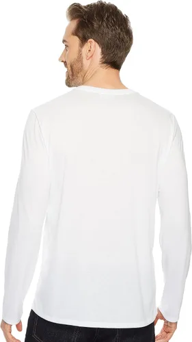 Vista 3 de Lacoste Camiseta de manga larga con cuello en V para hombre