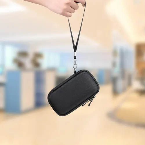 Vista 6 de Lacdo Estuche de transporte de disco duro para SanDisk Professional PRO-G40 SSD 1TB 2TB 4TB USB-C unidades externas de estado sólido EVA a prueba