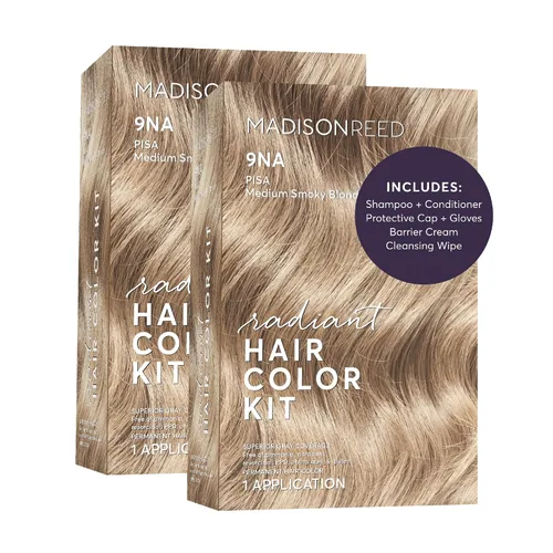 Vista 15 de Madison Reed - Kit de tinte radiante para el cabello, tinte permanente para el cabello, 100 % cobertura de canas, sin amoníaco, negro Parma 2.5NNN