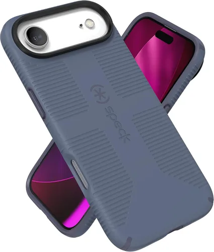Vista 25 de Speck Funda transparente para iPhone 14 Plus, protección contra caídas, resistente a los arañazos, diseñada para MagSafe Slim iPhone 14 Plus de 6.7