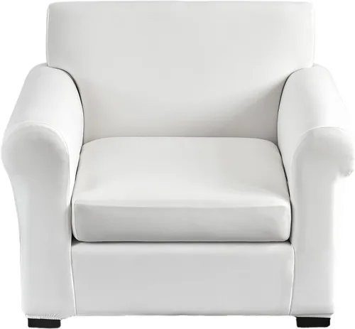 Vista 21 de Eco-Ancheng Fundas para silla, funda de sofá con funda de cojín de asiento separada con parte inferior elástica, 1 funda de asiento con brazos