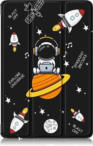 Vista 10 de Funda para Xiaomi Redmi Pad SE de 11 pulgadas, carcasa rígida con soporte delgado y parte trasera protectora para Redmi Pad SE 11 2023 con función
