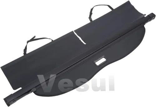 Vista 11 de cubierta retráctil para equipaje compatible con Toyota Highlander 2014 2015 2016 2017 2018 2019, impermeable, protector de seguridad, tonneau
