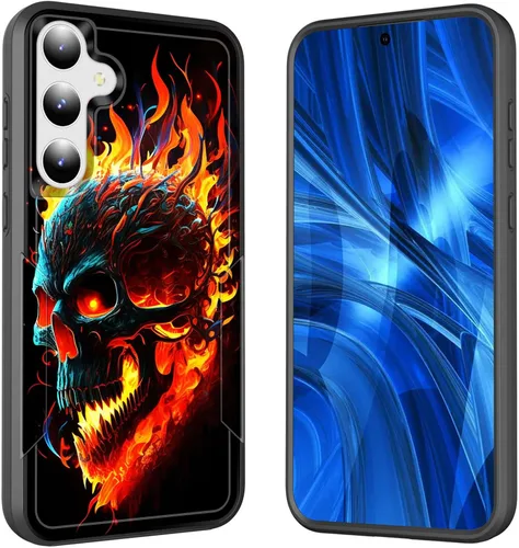 Vista 133 de para Galaxy A15 5G - Funda, [Prueba de caída de grado militar] Funda protectora resistente a golpes de uso pesado y resistente para Samsung Galaxy