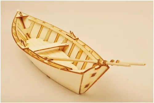 Vista 6 de Kit de modelo de madera de escritorio Dory Boat / YG022 por Young Modeler