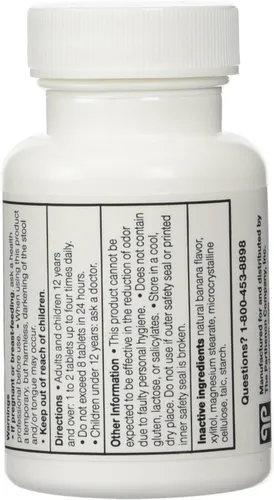 Vista 3 de DEVROM Tabletas (desoderante interno) 200 mg 100 comprimidos masticables