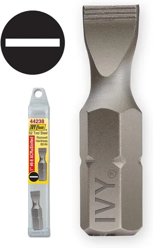 Vista 3 de IVY Classic 44238 Broca de inserción acanalada ranurada #6-8 de 1 pulgada, Impact Plus, 1/caja