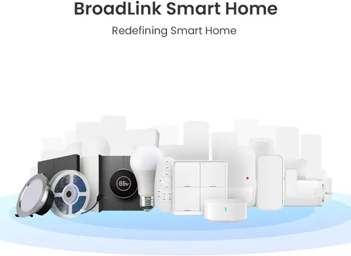 Vista 9 de Broadlink BLE Super Connect - Bombilla inteligente GU10, paquete de 2 unidades, cambio de color con sincronización de música, GU10/4.5W, soporte