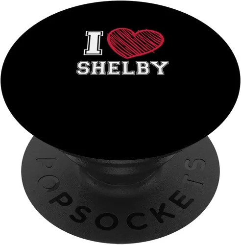 Vista 6 de I Heart Shelby First Name I Love Shelby Personalized PopSockets MagSafe PopGrip for iPhone