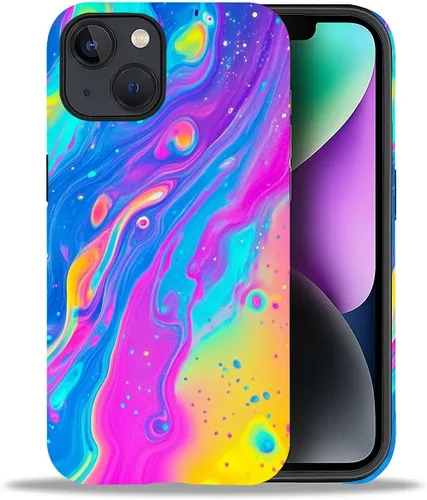 Vista 109 de DAIZAG Funda compatible con iPhone 11, hermoso color arena, patrón completo, carcasa rígida híbrida de plástico TPU + funda de protección