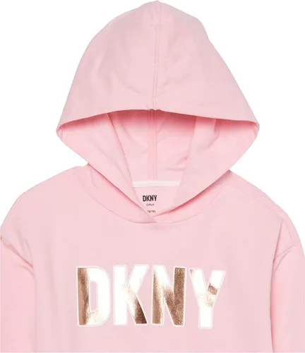 Vista 2 de DKNY Sudadera clásica y cómoda para niñas