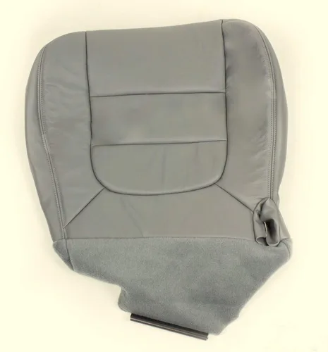 Vista 2 de 2002 2003 para Ford F-150 Lariat Driver parte inferior de repuesto cubierta de cuero gris pedernal