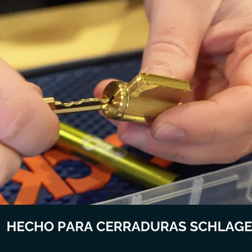 Vista 6 de Summit Doorware - Kit de llaves Schlage de alta calidad compatible con 50