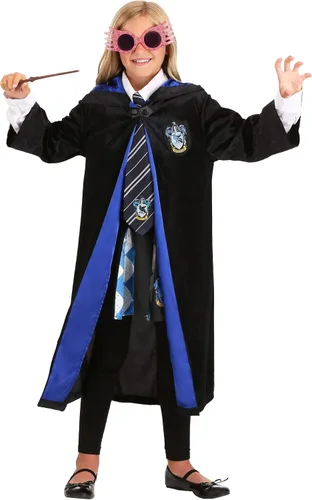 Vista 2 de Harry Potter - Bata de lujo Ravenclaw para niños talla L