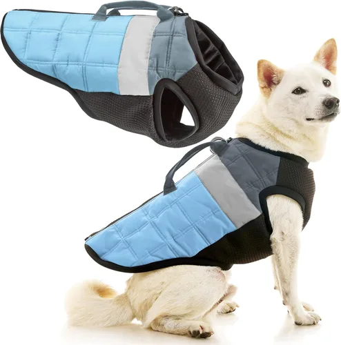 Vista 8 de Arnés de elevación con chaleco acolchado Gooby para perro - Negro, X-Pequeño