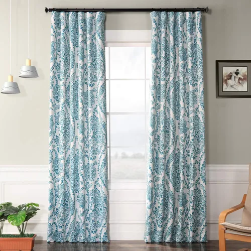 Vista 13 de HPD Half Price Drapes BOCH-KC43-63 - Cortinas de Lino con Rayas para Oscurecer la Sala de Estar (1 Panel), 50 x 63 Pulgadas, Color Negro Toldo