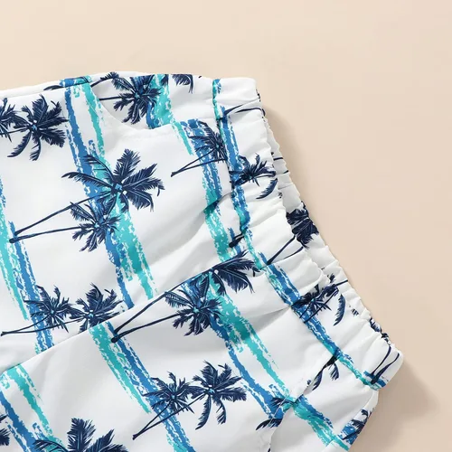 Vista 7 de fhutpw Ropa para bebé y niño pequeño 2T 3T 4T 5T Verano Niños Conjunto de camisa de manga corta con botones y pantalones cortos