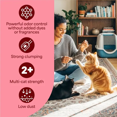 Vista 9 de Fresh Step Advanced Simply - Arena aglutinante para gatos múltiples sin