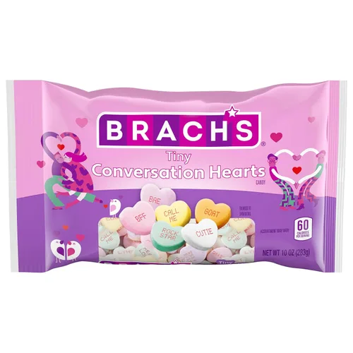Vista 7 de Brach's Corazones pequeños de conversación para el día de San Valentín