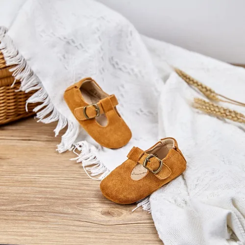 Vista 3 de ESTINE Zapatos de vestir para niña pequeña, zapatos deportivos para caminar para recién nacidos, ligeros, 6-18 meses, para fiestas, escuela, boda