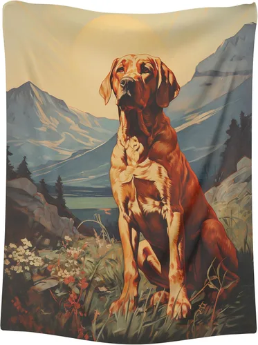 Vista 14 de Beaglier - Manta de poliéster de regalo para perro, manta pequeña de 30 x 40 pulgadas