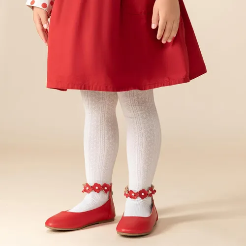 Vista 7 de Trary Zapatos de vestir para niñas con correa de tobillo, zapatos Mary Jane para niña, zapatos planos de ballet para niños pequeños, niños grandes