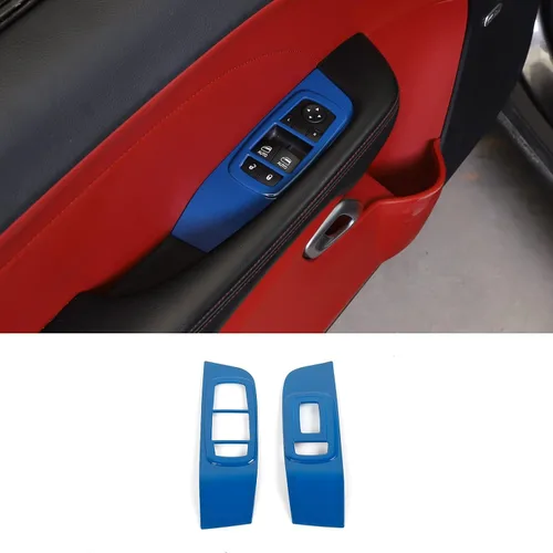 Vista 12 de Voodonala Cubierta del panel de elevación de ventana para Dodge Challenger 2015-2024, accesorios para Dodge Challenger 2015-2024